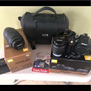 Kit Nikon Camara D-5300